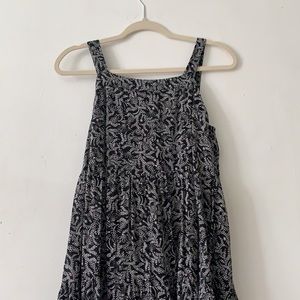 Old Navy Tiered Floral Midi Swing Dress